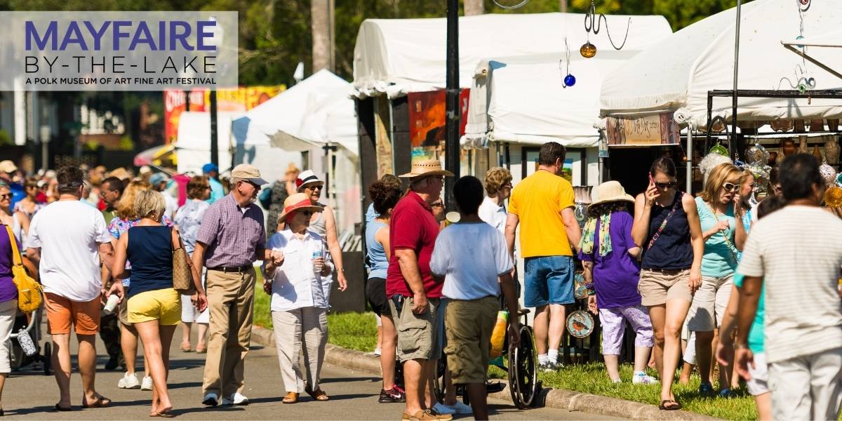 Mayfaire by the Lake Art Show Lakeland Florida